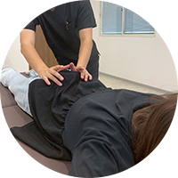 骨盤の歪みチェック&矯正